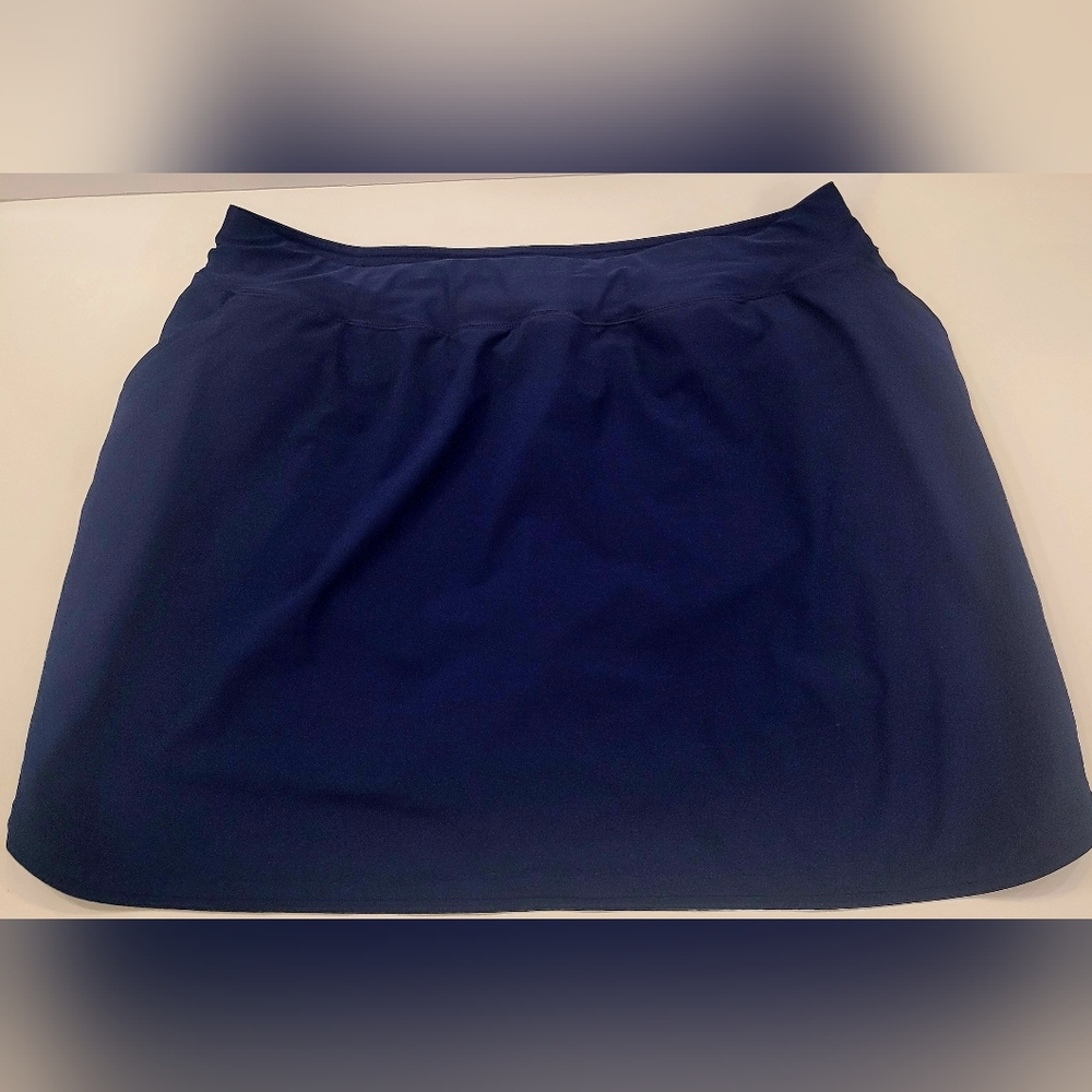 Lands' End Women's Swim Skirt - Navy - Picture 4 of 8